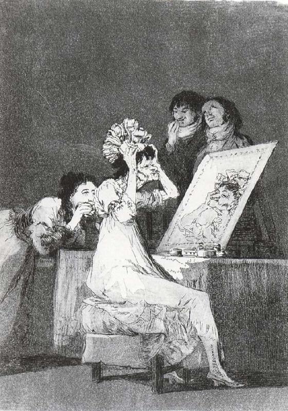Francisco Goya Hasta la muerte China oil painting art